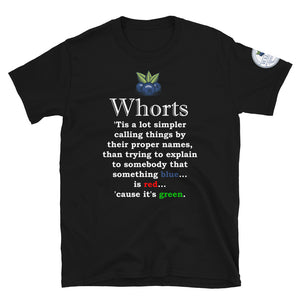 Open image in slideshow, Whorts Short-Sleeve Unisex T-Shirt
