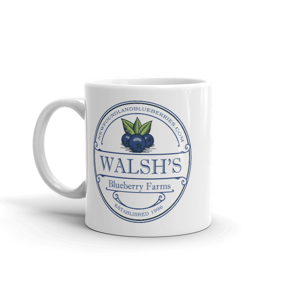 Walsh's Farms White glossy mug